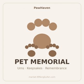 Pet Memorial Wind Chime - Engraved Tribute with Paw Charm, 28 inch